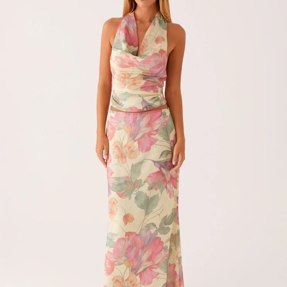 NWT Peppermayo Close Call Top - Yellow Peony - Picture 4 of 6